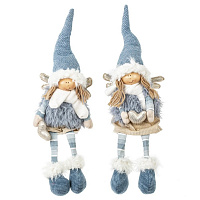 Игрушка набивная "Ангел", L13 W13 H58/26 см, 2в. оптом