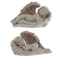 Фигурка декоративная "Ангел", L11 W5 H6,5 см, 2в. оптом