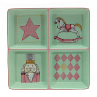 Менажница "Лошадка", L20 W20 H3 см оптом