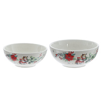 Набор из 2 шт: Салатник "Лошадь", 260/150 мл, L11 W11 H4/4,5 см оптом