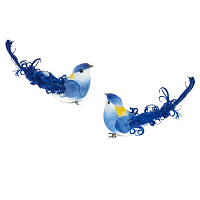 Изделие декоративное "Птичка", L12 W4 H5,5 см, 2в. оптом