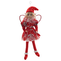 Изделие декоративное подвесное "Эльф", L14 W6 H35 см (полка 17 см.) оптом