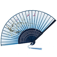 Изделие декоративное "Веер", L36 W2,5 H21 см оптом