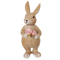 Фигурка декоративная "Зайка", L7 W9 H18,5 см оптом