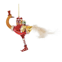 Украшение новогоднее "Страус", L10 W5 H15 см оптом