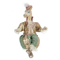 Игрушка набивная  "Лошадь", L16 W9 H41/24 см оптом