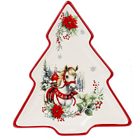 Блюдо "Лошадь", L20,5 W23 H2 см оптом