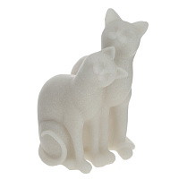 Фигурка декоративная "Коты", L12 W11,5 H18 см оптом