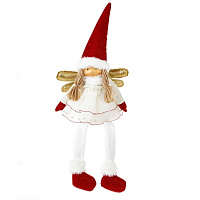 Игрушка набивная "Ангел", L20 W10 H58/26 см оптом