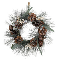 Изделие декоративное "Венок", L30 W11 H30 см оптом