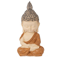 Фигурка декоративная "Будда", L8 W7 H16 см оптом