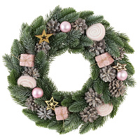 Изделие декоративное "Венок", L34 W7 оптом
