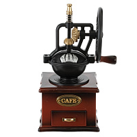 Изделие декоративное "Кофемолка" (музык.), L10,5 W10 H16 см оптом