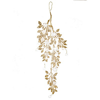 Изделие декоративное подвесное "Ветка", L10 W2 H37 см оптом