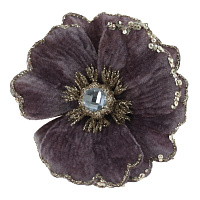 Изделие декоративное "Цветок" (на клипсе), L14 W14 H9 см оптом