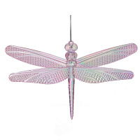 Изделие декоративное подвесное "Стрекоза", L16,5 W2,5 H10,5 см оптом