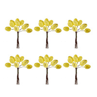 Набор из 6-ти изделий декоративных "Яйца пасхальные", L17 W3 H18/10 см оптом