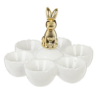 Тарелка для 6-ти яиц, L14,5 W14,5 H11 см оптом