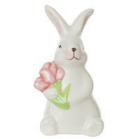 Фигурка декоративная "Заяц", L5,5 W6 H10,5 см оптом