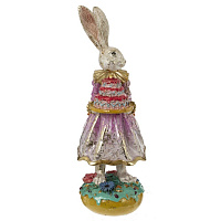 Фигурка декоративная "Зайка", L12,5 W10 H27,5 см оптом