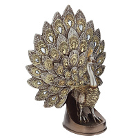 Фигурка декоративная "Павлин", L17 W10 H21,5 см оптом