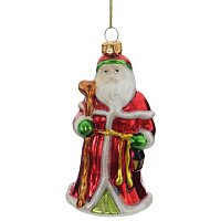 Украшение новогоднее "Дед Мороз, L6,5 W6,5 H13 см оптом