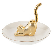 Подставка для украшений "Кошка", L13 W13 H9,5 см оптом