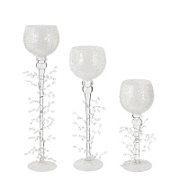 Набор из 3-х подсвечников, L33,5 W15,5 H50 см оптом