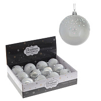 Набор из 12шт Украшение новогоднее "Шар", D 8 см, L35 W27 H8,5 см оптом