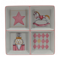 Менажница "Лошадка", L20 W20 H3 см оптом