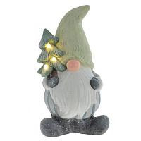 Фигурка декоративная с подсветкой "Гном" (2хААА, не прилаг.), L25 W18 H46 см оптом