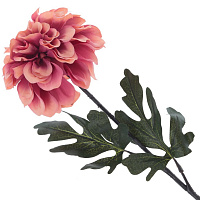 Цветок искусственный "Георгин", L17 W11 H76 см оптом