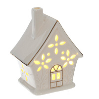 Фигурка декоративная "Дом" (подсветка, 3xLR44 н/п), L9 W6,5 H12 см оптом