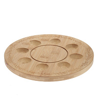 Подставка для 8-ми яиц, L24 W24 H1,5 см оптом