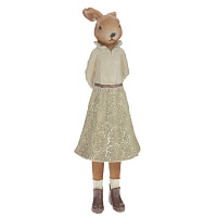 Фигурка декоративная "Заяц", L11,5 W12 H33 см, 2в. оптом