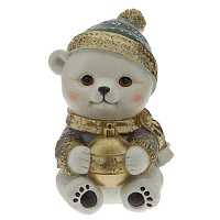 Фигурка декоративная "Медвежонок", L10 W12 H15 см оптом