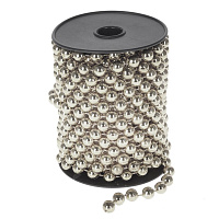 Украшение новогоднее "Бусы", D 0.8 см, L1000 W0,8 H0,8 см оптом