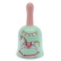 Колокольчик "Лошадка", L7,5 W7,5 H14 см оптом