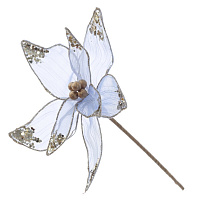 Цветок искусственный "Пуансеттия", L18 W18 H38,5 см оптом