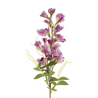 Цветок искусственный "Душистый горошек", L15 W11 H63 см оптом
