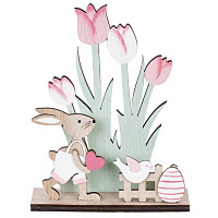 Фигурка декоративная "Пасхальная", L13 W4 H16 см оптом