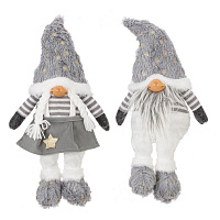 Игрушка набивная "Гном", L16 W12 H45/20 см, 2в. оптом