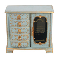 Шкатулка для украшений (музык.), L21 W11,5 H19 см оптом