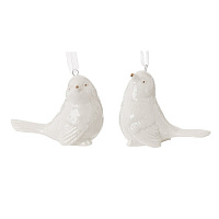 Фигурка декоративная подвесная "Птичка", L8,5 W4,5 H7 см, 2в. оптом