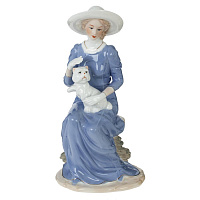 Фигурка декоративная "Девушка", L12 W9 H24 см оптом