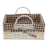 Корзина, L25 W25 H15/10 см оптом