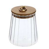 Банка для сыпучих продуктов, 620 мл, L10,5 W10,5 H13 см оптом