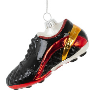 Украшение новогоднее "Футбольная бутса", L13 W4 H7 см оптом