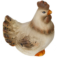 Фигурка декоративная "Курица", L9,5 W6,5 H11 см оптом