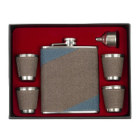 Набор с фляжкой 500 мл, 6 в 1, L27 W21 H6 см оптом